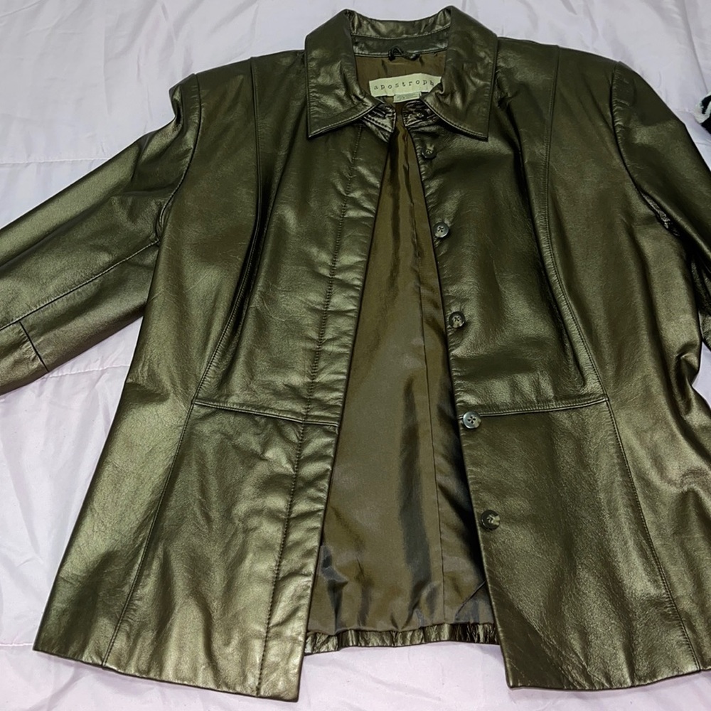 Leather jacket